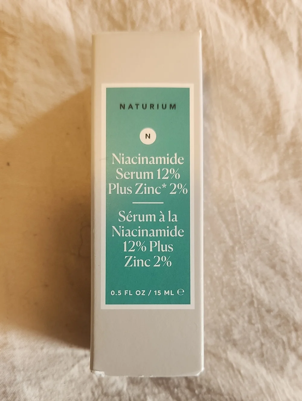 💕5/$25 Naturium Niacinamide Serum 12% Plus Zinc 2% - Teal & White